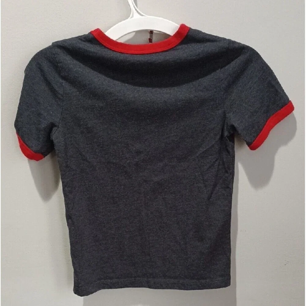 Oshkosh B'Gosh Denim Co Lot of 2 Boys Ringer T-Shirt Size 6